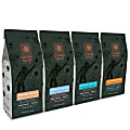 Copper Moon Ground Coffee, Flavored Variety Pack, 12 Oz Bag, Pack Of 4 Bags