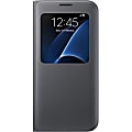 Samsung S-View Carrying Case (Flip) Smartphone - Black 1 thumbnail image