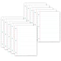 Ashley Productions Smart Poly PosterMat Pals Space Savers, 13" x 9-1/2", White Notebook Paper, Pack of 10 Pieces 1 thumbnail image