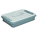 Smart Store™ 97% Recycled Plastic Storage Container, 16" x 3" Series, Green 1 thumbnail image