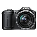 Nikon® Coolpix® L100 10.0-Megapixel Digital Camera, Black 1 thumbnail image