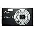 Nikon® Coolpix® S560 10.0-Megapixel Digital Camera, Black 1 thumbnail image