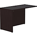Lorell® Essentials 48"W Desk Return, Espresso