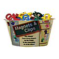 Adams® Magnet Man® Magnets, 1", Multicolor, Pack Of 40