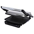 Brentwood Select Compact Non-Stick Panini Press & Sandwich Maker, 4"H x 13"W x 14-1/2"D