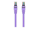 Belkin - Patch cable - RJ-45 (M) to RJ-45 (M) - 1 ft - UTP - CAT 5e - booted, snagless - purple - for Omniview SMB 1x16, SMB 1x8; OmniView IP 5000HQ; OmniView SMB CAT5 KVM Switch
