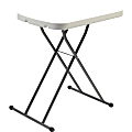 Iceberg IndestrucTable Small Space Personal Table, Platinum 1 thumbnail image