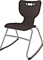 MooreCo Hierarchy Armless Rocker Chair, 16", Black