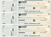 Clarke Custom 3-To-A-Page Checks, 2 Part, High Security General Purpose, Box Of 300 1 thumbnail image