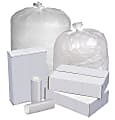 Highmark™ Linear Low Density Can Liners, 0.6-mil, 20 - 30 Gallons, 30" x 36", Clear, Box Of 250