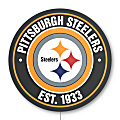 Imperial NFL Establish Date LED Lighted Sign, 23" x 23", Pittsburgh Steelers 1 thumbnail image
