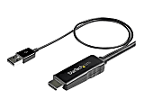 StarTech.com 10 ft. (3 m) HDMI to DisplayPort Cable - 4K 30Hz - USB-powered - Active HDMI to DisplayPort Cable (HD2DPMM10) 1 thumbnail image