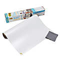 Post it® Non-Magnetic Dry-Erase Whiteboard Surface, 24" x 36", White
