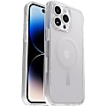 OtterBox iPhone 14 Pro Max Symmetry Series+ Clear Antimicrobial Case for MagSafe - For Apple iPhone 14 Pro Max Smartphone - Clear - Clear - Bacterial Resistant, Drop Resistant - Polycarbonate, Plastic, Synthetic Rubber - 1 Pack