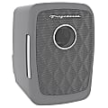Frigidaire® 0.14-Cu. Ft. Mini Fridge with Bluetooth® Speaker Grille Door, Pewter, EFMIS176-PEWTER 1 thumbnail image