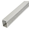 StarTech.com Cable Management Raceway w/Parallel Slots 78in - Network Cable Hider Kit - Slotted Wire Duct System - CBMWD5075 1 thumbnail image