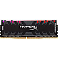 Kingston HyperX Predator 8GB DDR4 SDRAM Memory Module - 8 GB - DDR4-2933/PC4-23466 DDR4 SDRAM - 2933 MHz - CL15 - 1.35 V - Non-ECC - Unbuffered - 288-pin - DIMM 1 thumbnail image
