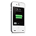 mophie Juice Pack Plus Charging Case For iPhone® 4/4S, White 1 thumbnail image
