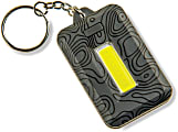 Carson 120-Lumen COB LED Keychain Flashlight With Stainless Steel Keyring, 2-7/16” x 1/2”, Gray 1 thumbnail image