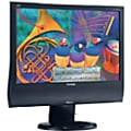 ViewSonic® VA1930wm 19" Widescreen LCD Monitor, Black 1 thumbnail image