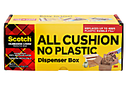 Scotch® Cushion Lock Protective Wrap, 12 in x 175 ft, 1 Roll, 100% Recycled Paper, Honeycomb Packing Paper, Alternative for Bubble Cushion Wrap, Brown 1 thumbnail image