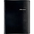 Office Depot® Brand Undated Daily Planner, 8 1/2" x 11", Black