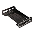 OIC® Side-Loading Stackable Desk Tray, Legal Size, Black