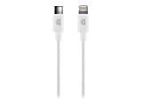 Griffin - Charging / data cable - Lightning male to 24 pin USB-C male - 6 ft - white 1 thumbnail image