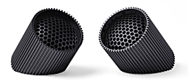 Lexon Ray LA132 Magnetic Bluetooth® Wireless Speakers, Black, Set Of 2 Speakers 1 thumbnail image
