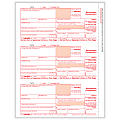 ComplyRight® 1099-NEC Tax Forms, Federal Copy A, 3-Up, Laser, 8-1/2" x 11", Pack Of 6,000 Forms