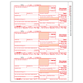 ComplyRight® 1099-NEC Tax Forms, Federal Copy A, 3-Up, Laser, 8-1/2" x 11", Pack Of 6,000 Forms 1 thumbnail image