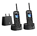 Motorola® O2 Series Long-Range Cordless Telephone With Digital Answering Machine, 2 Handsets, MOTO-O212 1 thumbnail image