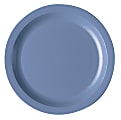 Cambro Camwear® Round Dinnerware Plates, 7-1/4", Slate Blue, Pack Of 48 Plates