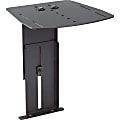 Chief 9" Video Conferencing Shelf - Display Height Range 15-41.5" - Black - 10 lb - Black 1 thumbnail image