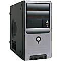 In Win Z583 Mini Tower Chassis with USB3.0 - Mini-tower - Black, Silver - Steel - 5 x Bay - 1 x 350 W - Power Supply Installed - Micro ATX Motherboard Supported - 1 x Fan(s) Supported - 2 x External 5.25" Bay - 2 x External 3.5" Bay