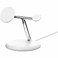 Belkin BoostCharge Pro Cradle - Wireless - iPhone, Apple Watch, AirPods - 3 Slot - Qi2 - Charging Capability - White 1 thumbnail image