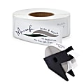 Personalized Custom Printed, Return Roll Address Labels, White, 2-1/2" x 3/4", Roll Of 250 1 thumbnail image
