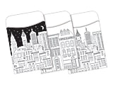 Barker Creek Peel & Stick Library Pockets, Color Me! Cityscapes, Pack Of 30 1 thumbnail image