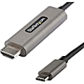 StarTech.com 13ft (4m) USB C to HDMI Cable 4K 60Hz with HDR10, Ultra HD USB Type-C to HDMI 2.0b Video Adapter Cable, DP 1.4 Alt Mode HBR3 1 thumbnail image