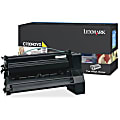 Lexmark™ C780H2YG Yellow High Yield Toner Cartridge 1 thumbnail image
