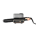 Conair® InfinitiPRO Hydrofusion Steam Straightener Flat Iron, 1-1/2”, Black/Rose Gold 1 thumbnail image