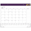AT-A-GLANCE® Contemporary Monthly Desk Pad, 21 3/4" x 17", January 2019 to December 2019