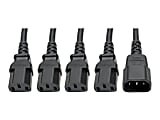 Eaton Tripp Lite Series Power Cord Splitter, C14 to 4xC13 PDU Style - 10A, 250V, 18 AWG, 18-in. (45.72 cm), Black - P00418N4XC13 1 thumbnail image