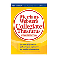 Merriam-Webster's Collegiate Thesaurus 2nd Edition 1 thumbnail image