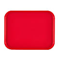 Cambro Fast Food Trays, 10" x 14", Red, Pack Of 24 Trays