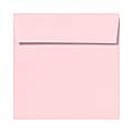 LUX Square Envelopes, 6 1/2" x 6 1/2", Peel & Press Closure, Candy Pink, Pack Of 250 1 thumbnail image