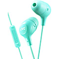 JVC Marshmallow HA-FX38MG Earset - Stereo - Wired - Earbud - Binaural - In-ear - 3.28 ft Cable - Green