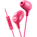 JVC Marshmallow HA-FX38MP Earset - Stereo - Wired - Earbud - Binaural - In-ear - 3.28 ft Cable - Pink