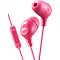 JVC Marshmallow HA-FX38MP Earset - Stereo - Wired - Earbud - Binaural - In-ear - 3.28 ft Cable - Pink 1 thumbnail image