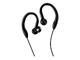 JVC HA-EC10B Sweat Proof - Earphones - in-ear - over-the-ear mount - wired - 3.5 mm jack 1 thumbnail image